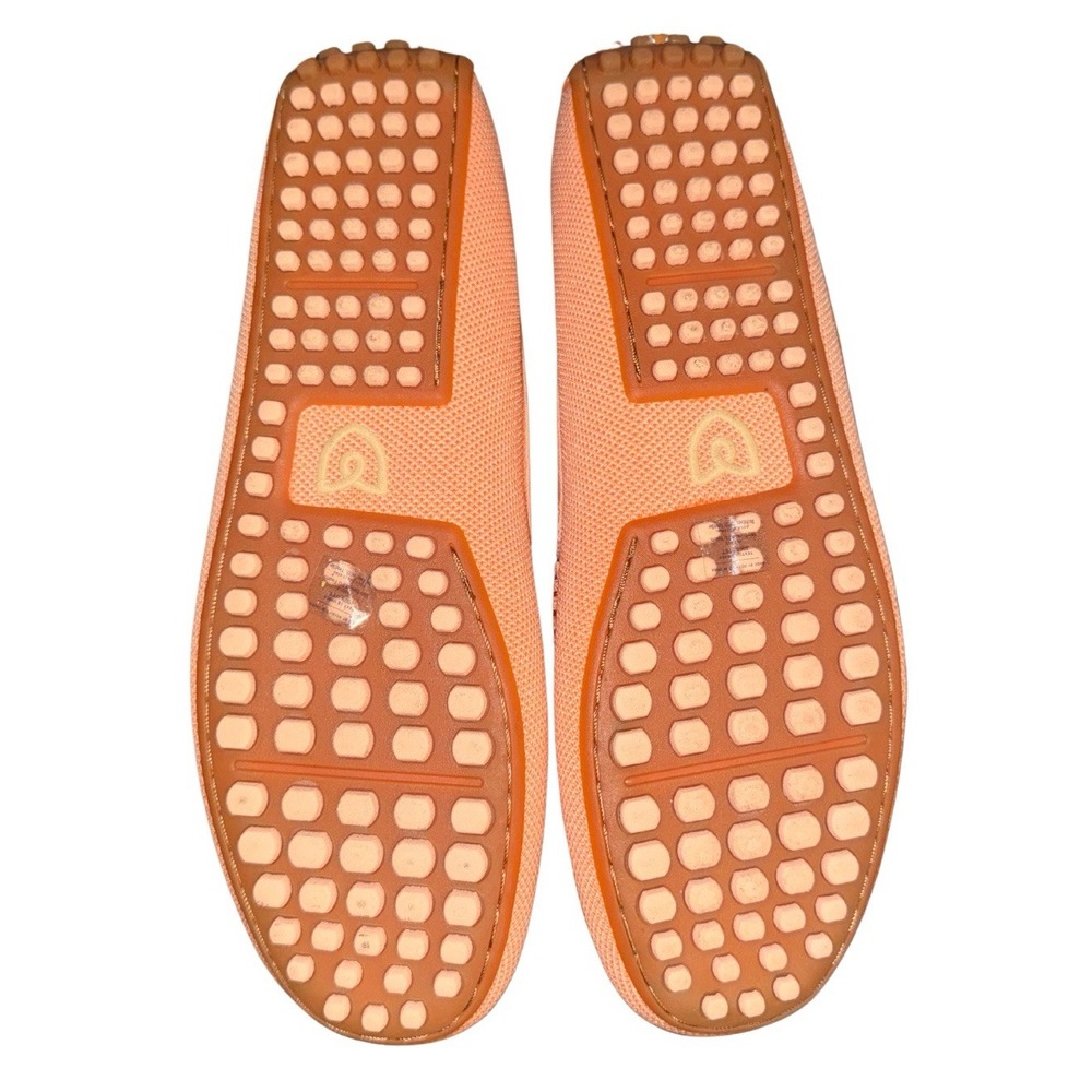 Rothy's The Driver Loafers Tropical Peach Coral Size 11 Women's Knit Washable - Picture 6 of 9